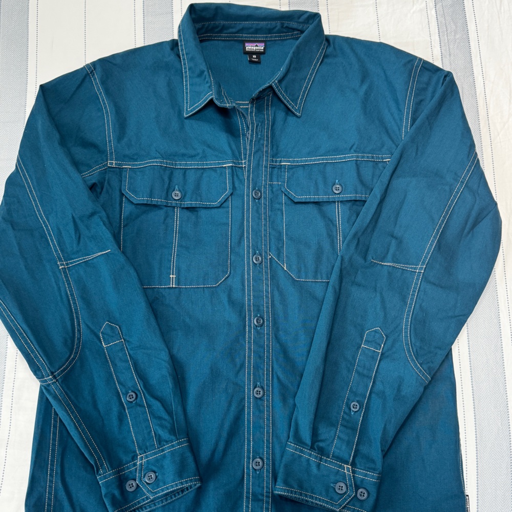 Patagonia Western Blue Button Down